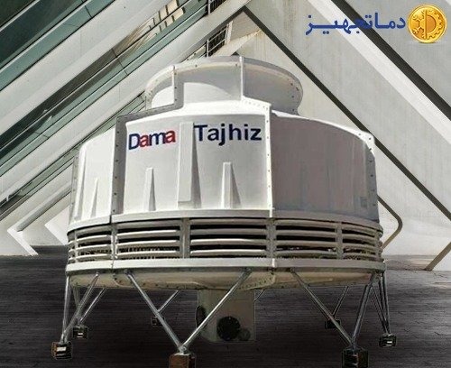 Fiberglass cooling tower