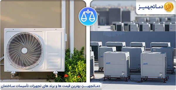 تفاوت مولتی اسپلیت با کولر گازی | دماتجهیـز