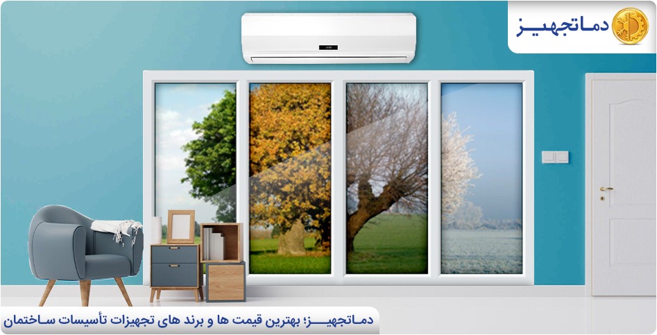 Split AC, the equipment for fours seasons | DamaTajhiz HVAC