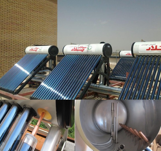Flutter Solar Polar Water Heater 200 Litters