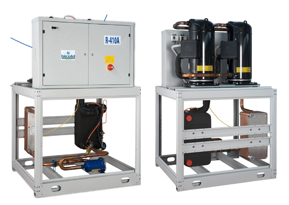 چیلر های تراکمی آبی اسکرو بی کلد