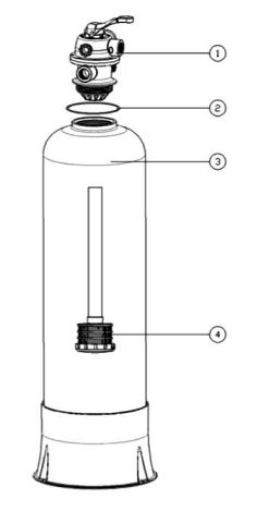 فیلتر شنی استخر Emaux مدل HD15400