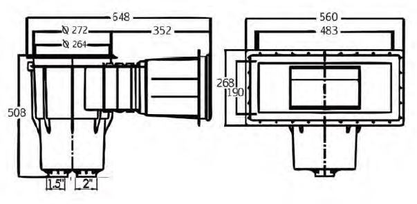 اسکیمر استخر ایمکس