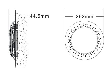 چراغ استخر روکار ایمکس مدل elumen-rgb