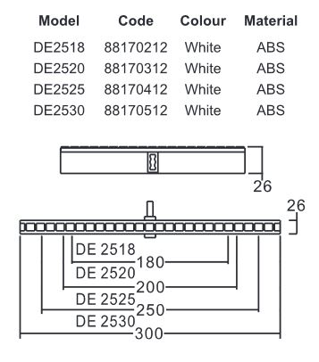 گریل تک پین ایمکس عرض 18cm