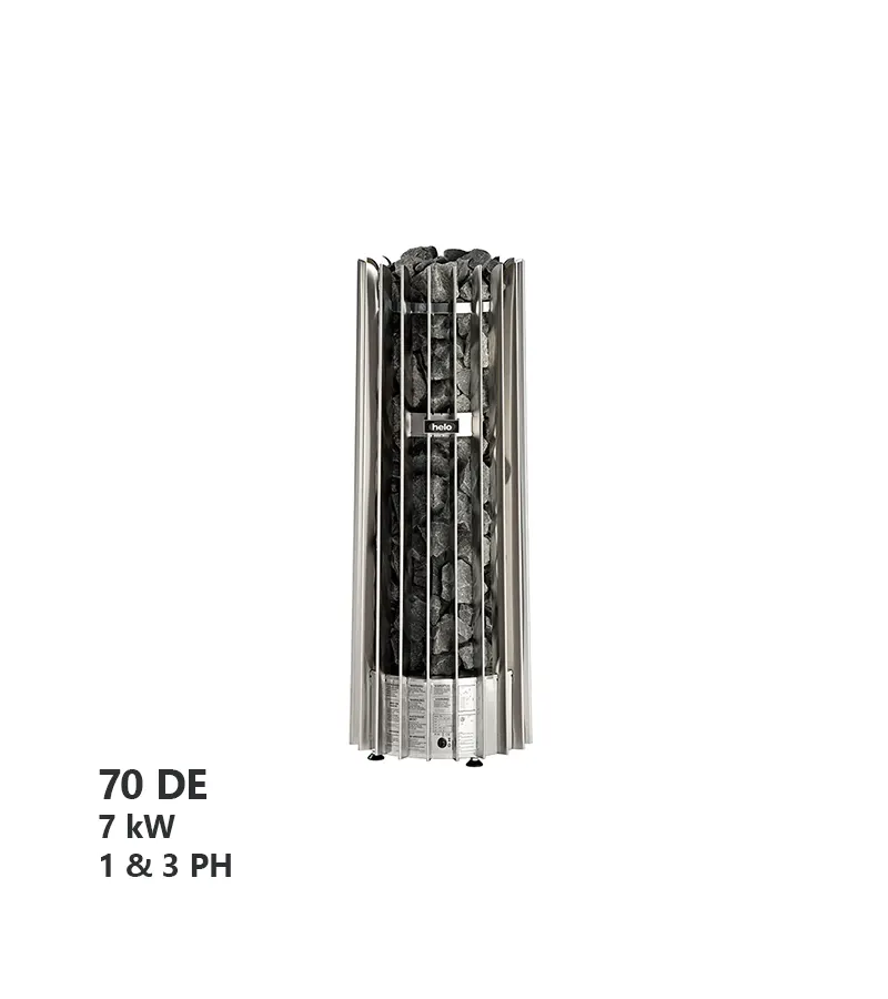 هیتر برقی سونای خشک هلو HELO سری ROCHER مدل 70DE-3