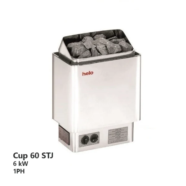 هیتر برقی سونای خشک هلو HELO سری CUP مدل STJ 60-1
