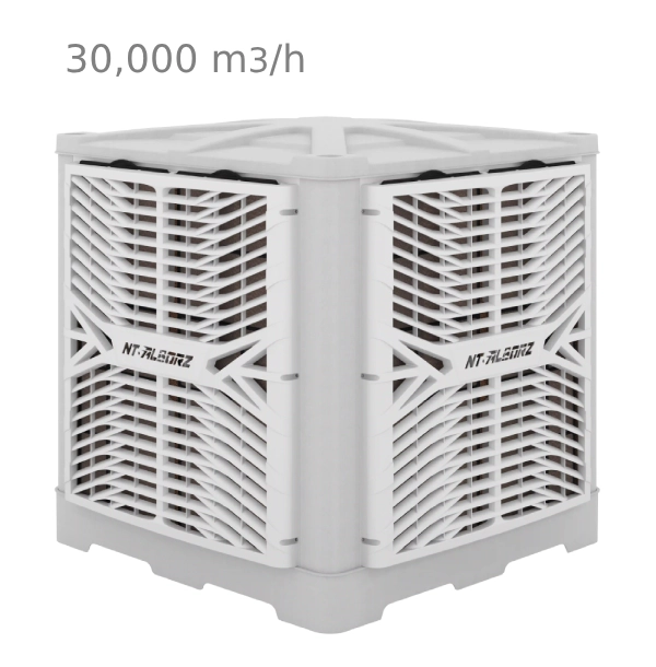 کولر آبی نیرو تهویه البرز صنعتی 30000 پایین زن TYPHOON6/300D