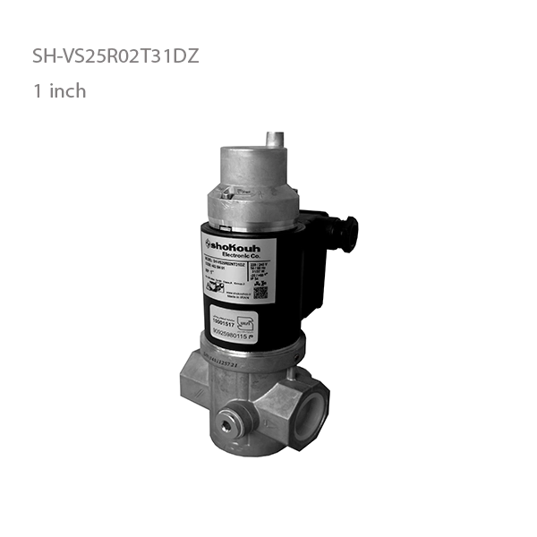 شیر برقی گاز 1 اینچ تدریجی شکوه
