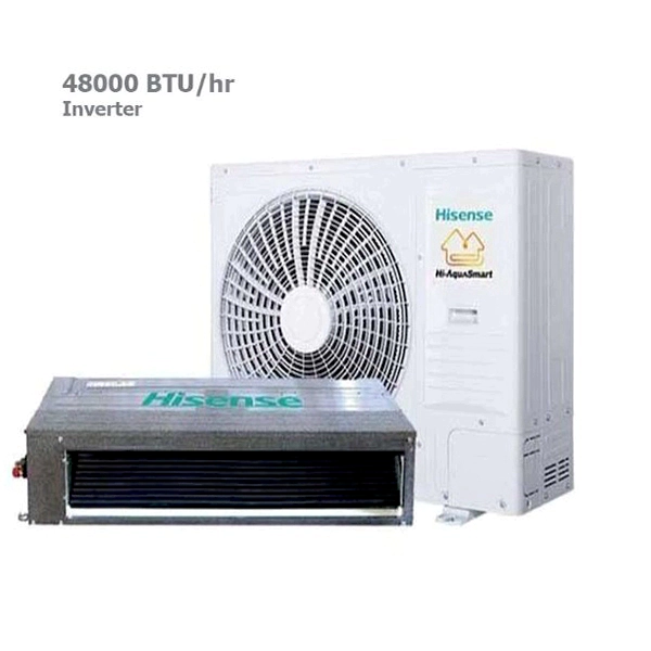 داکت اسپلیت اینورتر حاره‌ای 48000 هایسنس مدل HID-48F4